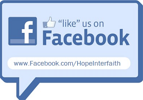 www.Facebook.com/HopeInterfaith